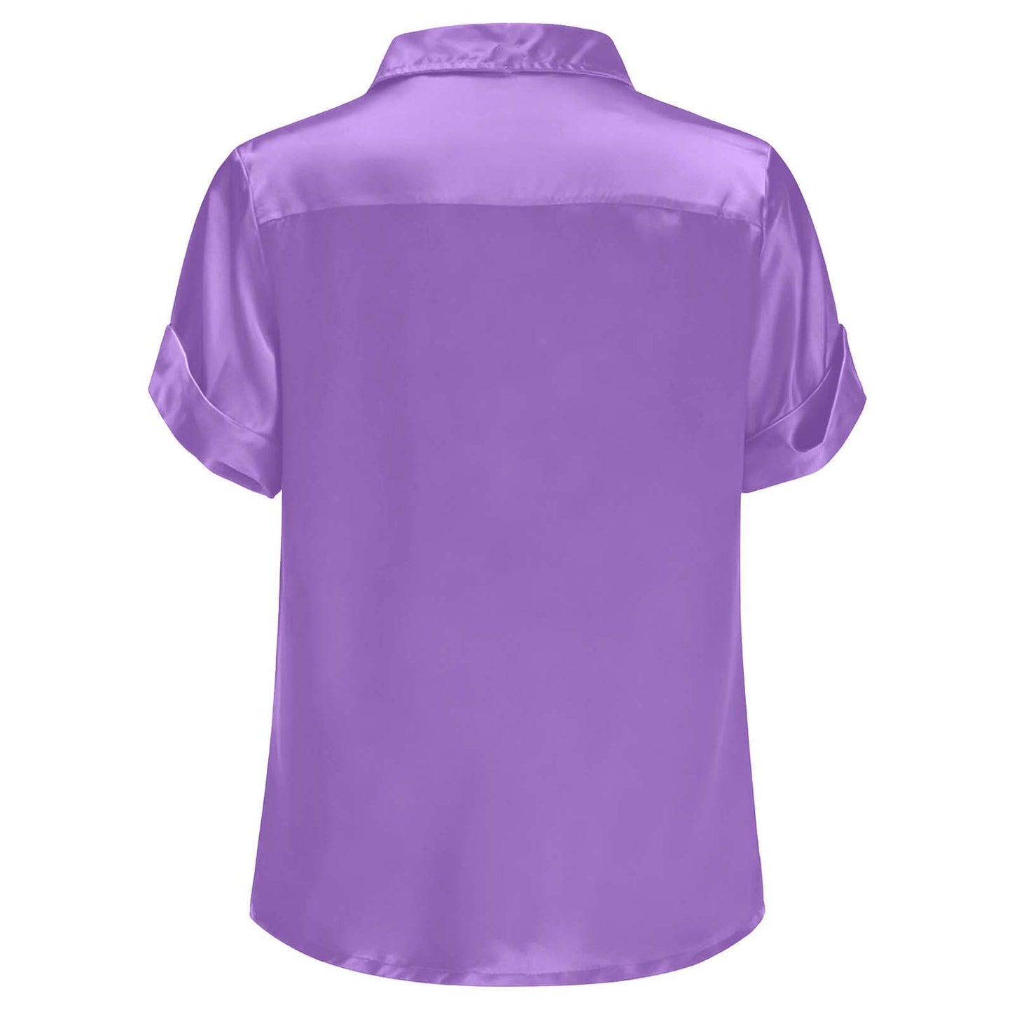 Blusa in Raso Collo a Barchetta Elegante