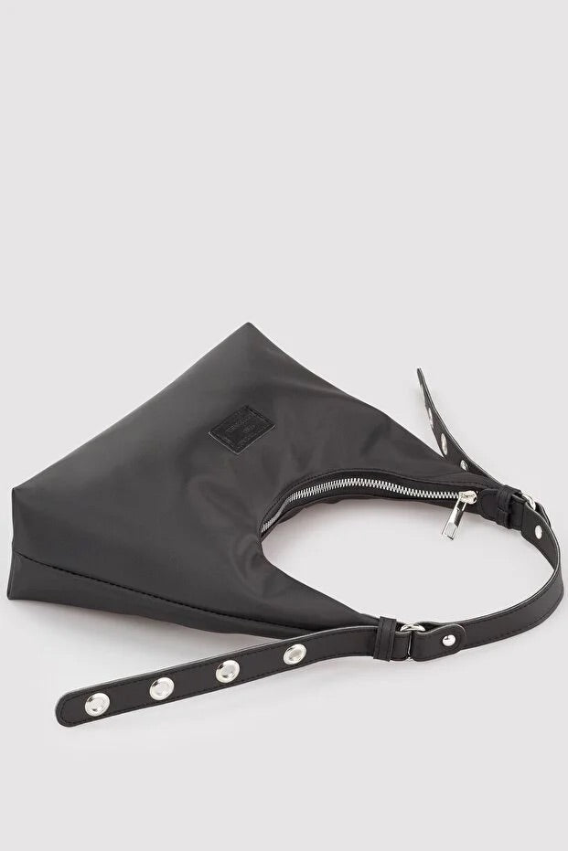 Borsa Baguette Nera Elegante
