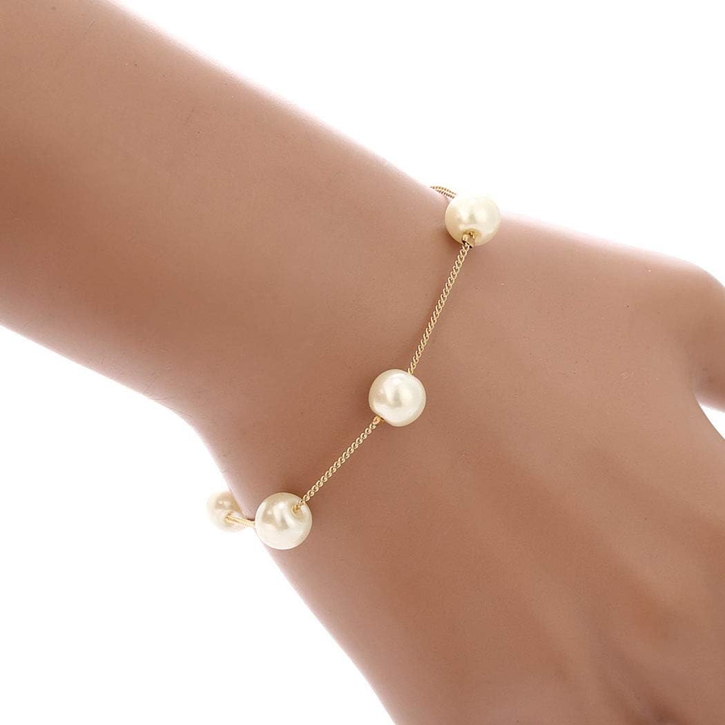 Set Gioielli da Sposa Perla e Cristallo