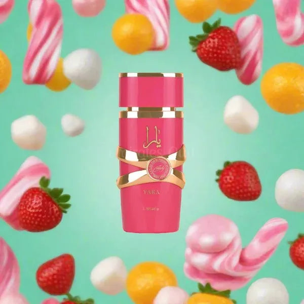 Profumo Yara Candy, Profumo Arabo (ORIGINALE) Fruttato, Dolce, Profumo Alla Vaniglia 100 ml + Atomizzatore REGALO 5ml DR hazırBEST