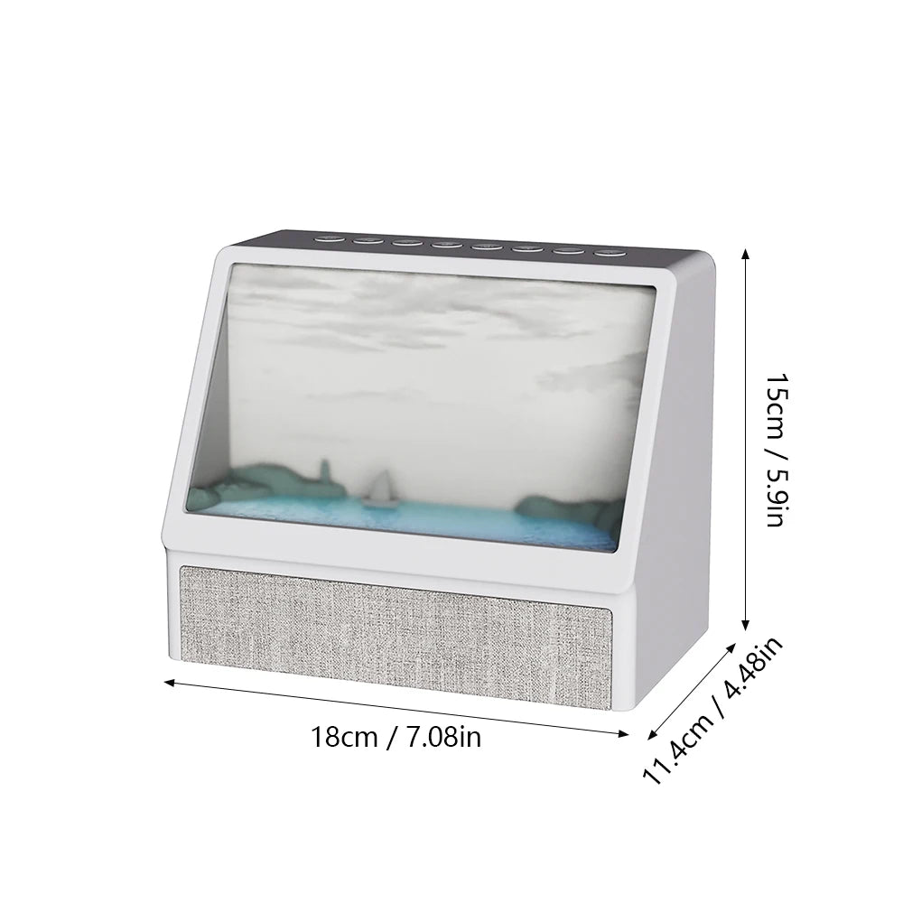 Despertador Sunrise, lámpara de noche con Bluetooth, decoración de mesa, luz de ambiente con mando a distancia y 5 niveles de brillo