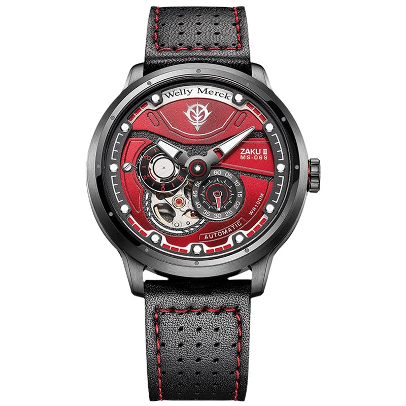 Orologio WM Orologi meccanici automatici Uomo Acciaio inossidabile Impermeabile MIYOTA 82S7 Orologio in edizione limitata Serie congiunta