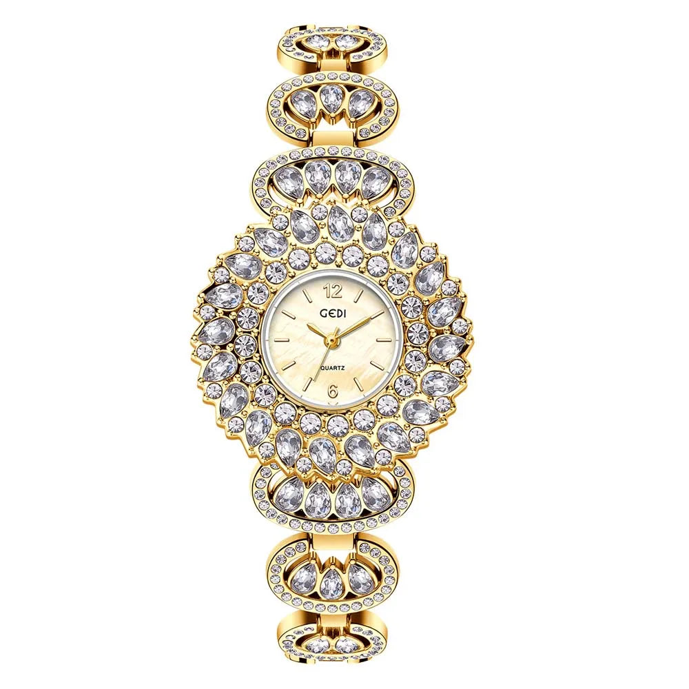 GEDI Orologi da donna Cielo stellato Bracciale alla moda Madre - di - Perla Regali da donna di lusso squisiti Orologio al quarzo da donna