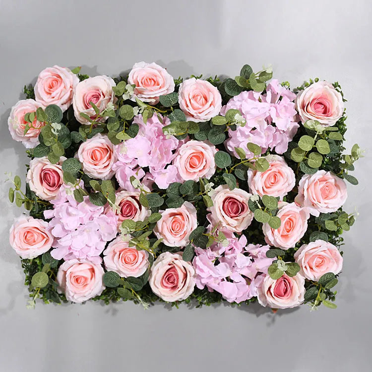 2025 Artificial Flower Walls 40x60cm Flower Wall Panel Room Decoration Wedding Decoration Birthday Party Backdrop Home Decor
