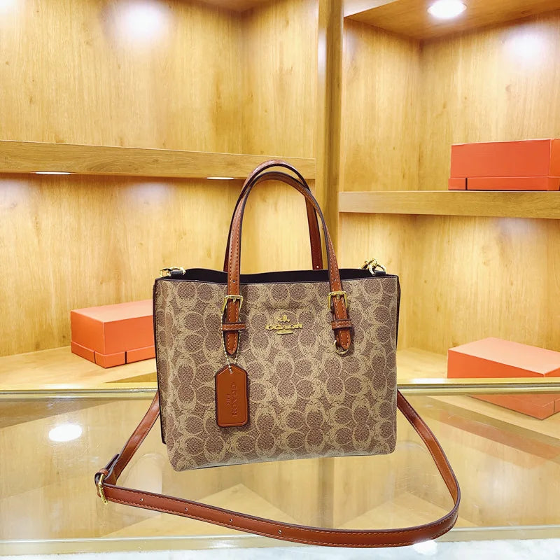Borsa Stampata Francese 2026 Nuova Borsa a Tracolla Versatile Stile Retrò Lusso Moda Casual Europea e Americana