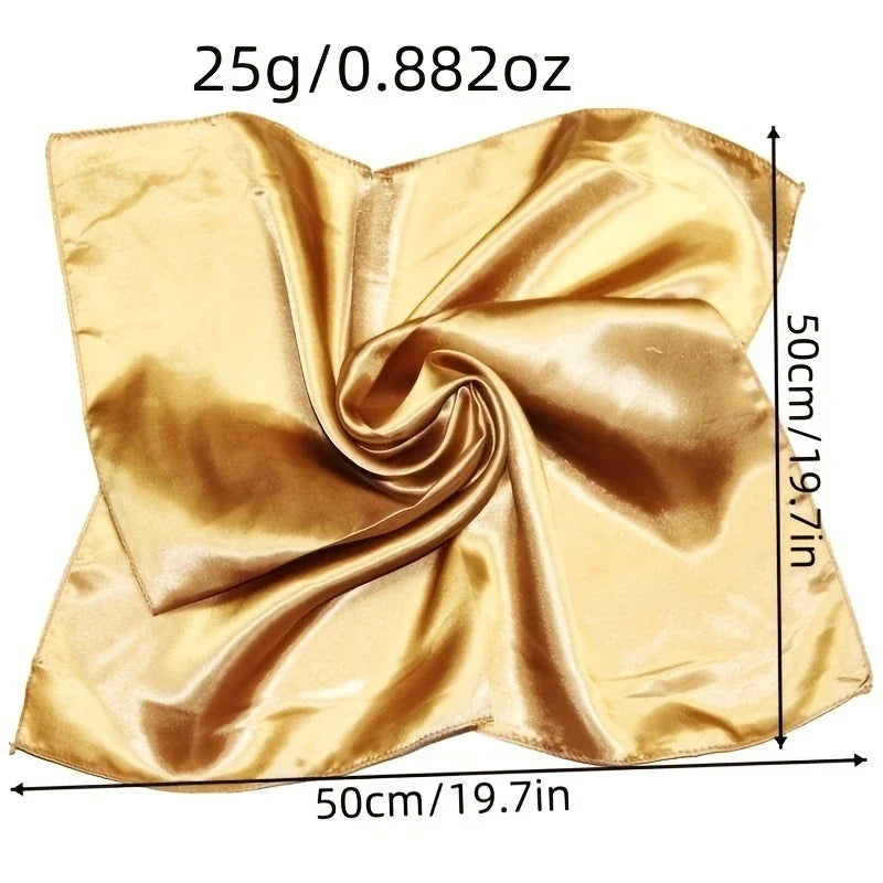 Foulard Fascia Capelli Effetto Seta Elegante