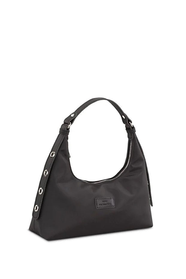 Borsa Baguette Nera Elegante