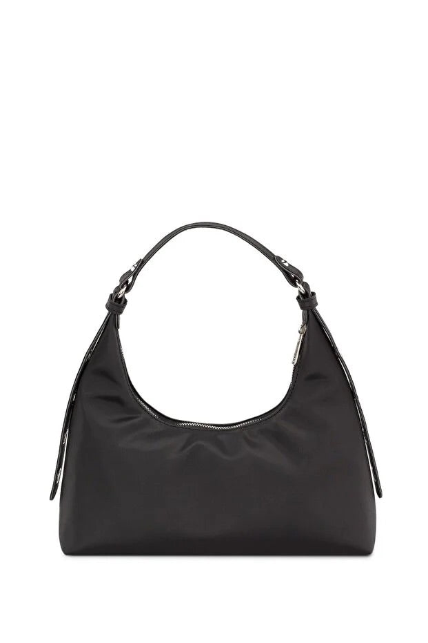 Borsa Baguette Nera Elegante