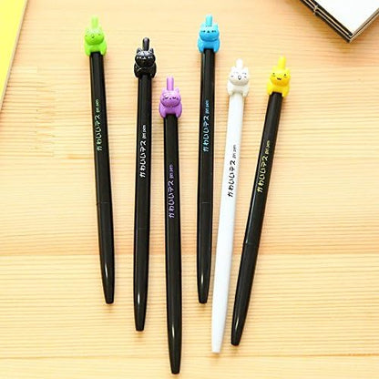 Set 8 Penne Gel a Forma di Gattino