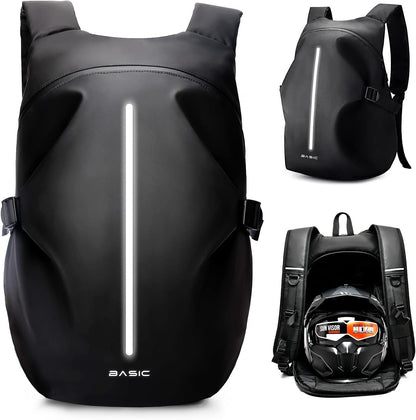 Zaino Impermeabile da Moto con Portacasco