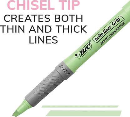 Set 18 Evidenziatori Pastello BIC Brite Liner