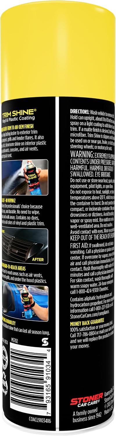 Restauratore Plastiche e Gomme Auto Stoner Trim Shine