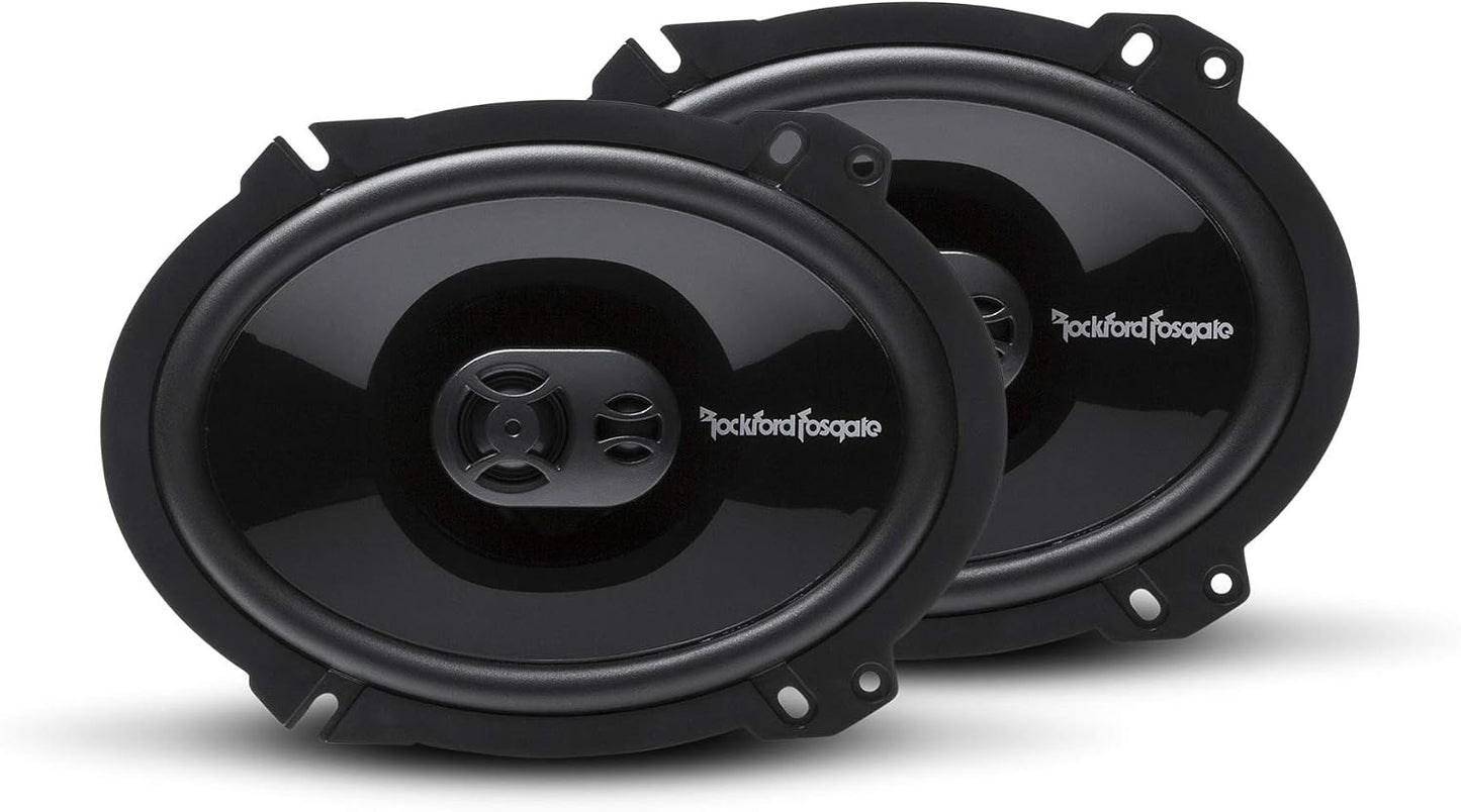 Coppia Diffusori Auto Rockford Fosgate 6x8" 3 Vie