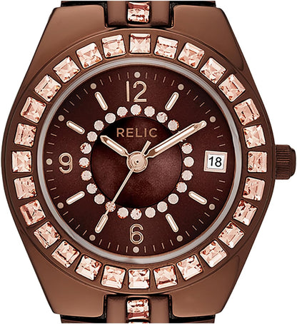 Orologio Elegante Queen's Court Cinturino in Pelle