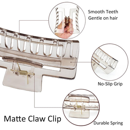 Set Claw Clip e Scrunchies in Raso