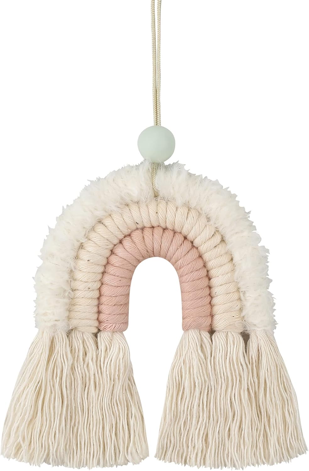 Diffusore Auto Macramè Boho Arcobaleno