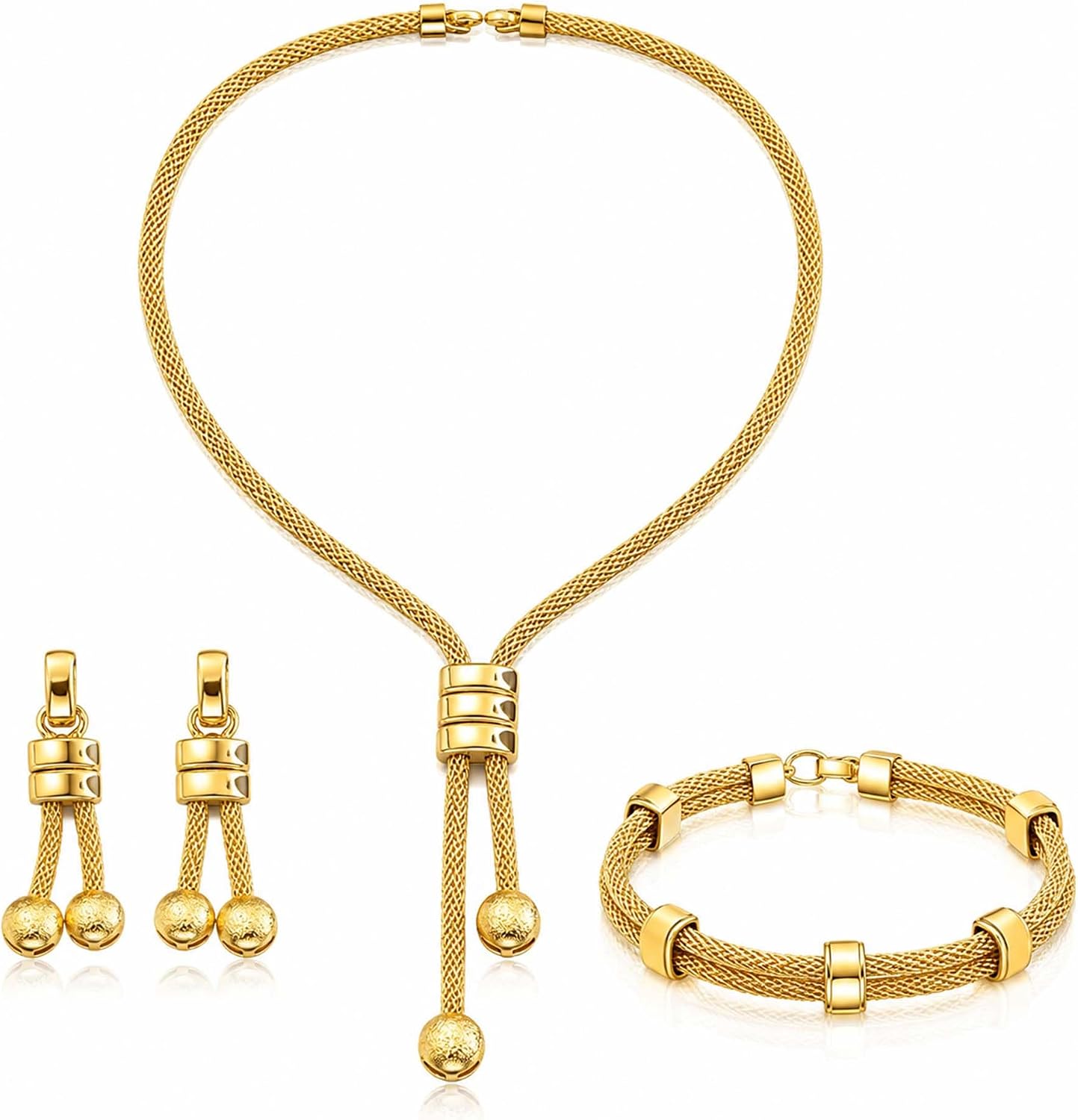 Collana Choker Dorata Stile Cuban Chain