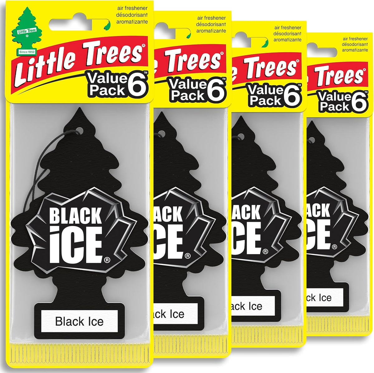 Profumatore per Auto Little Trees Confezione da 24