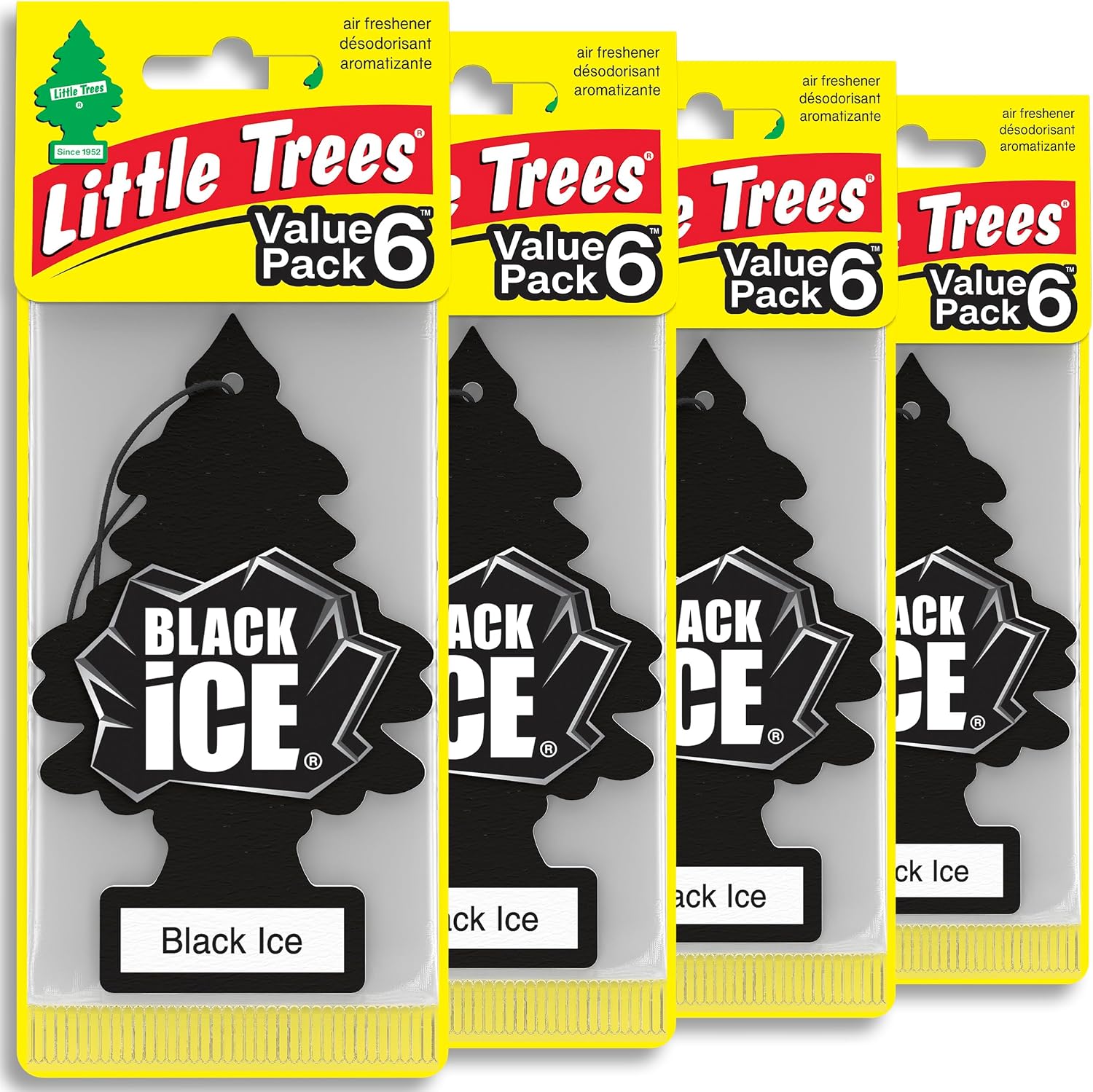 Profumatore per Auto Little Trees Confezione da 24