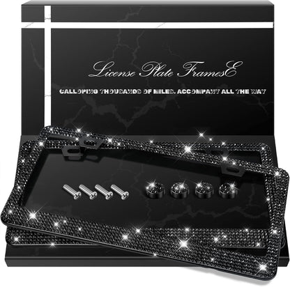 Cornice Targa Auto Strass Glitter