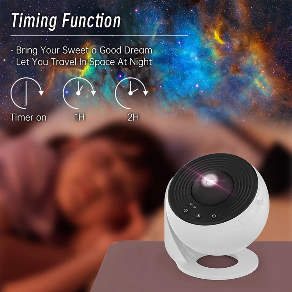 Proiettore Galassia 12in1 Cielo Stellato Bluetooth