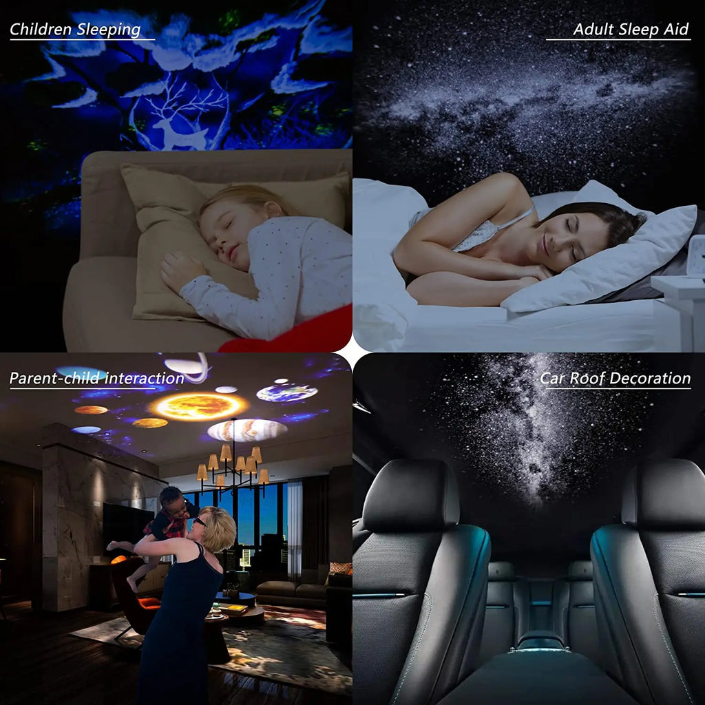 Proiettore Galassia 12in1 Cielo Stellato Bluetooth