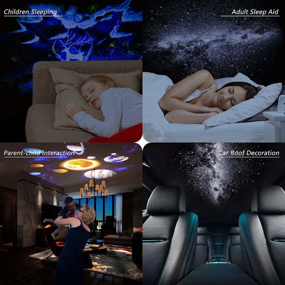 Proiettore Galassia 12in1 Cielo Stellato Bluetooth