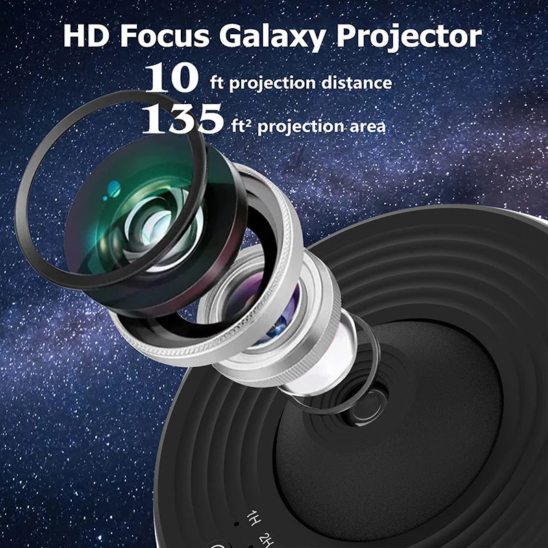 Proiettore Galassia 12in1 Cielo Stellato Bluetooth