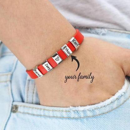 Bracciale Personalizzato Pelle