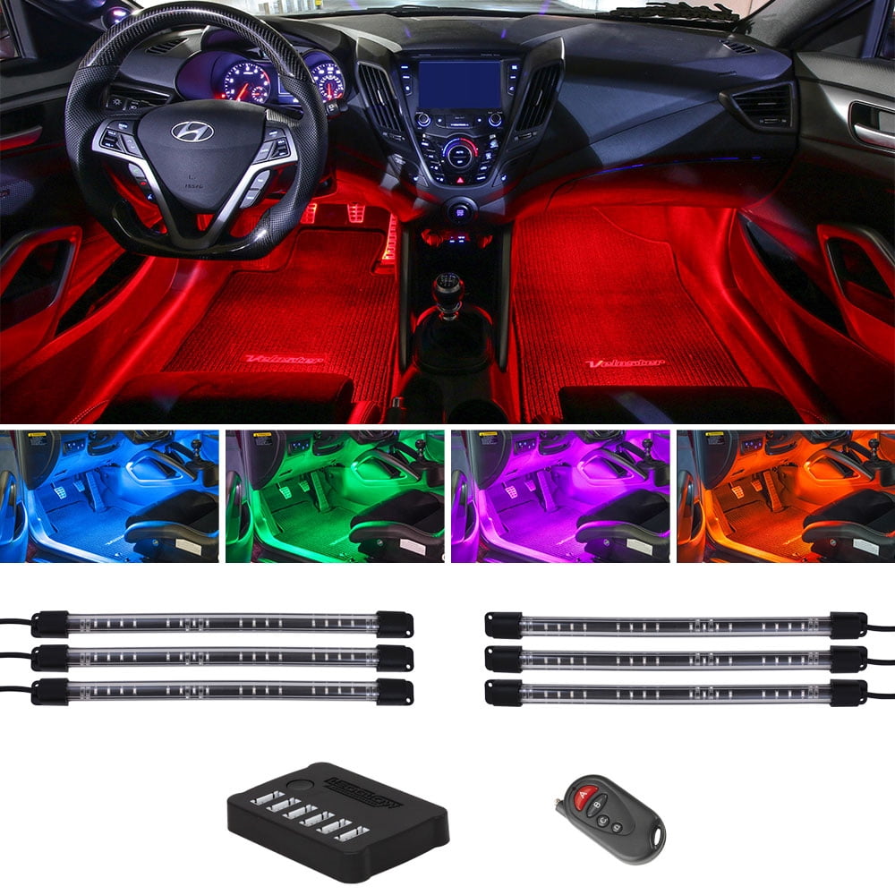 Kit Luci LED Ambient RGB per Sottoplancia Auto
