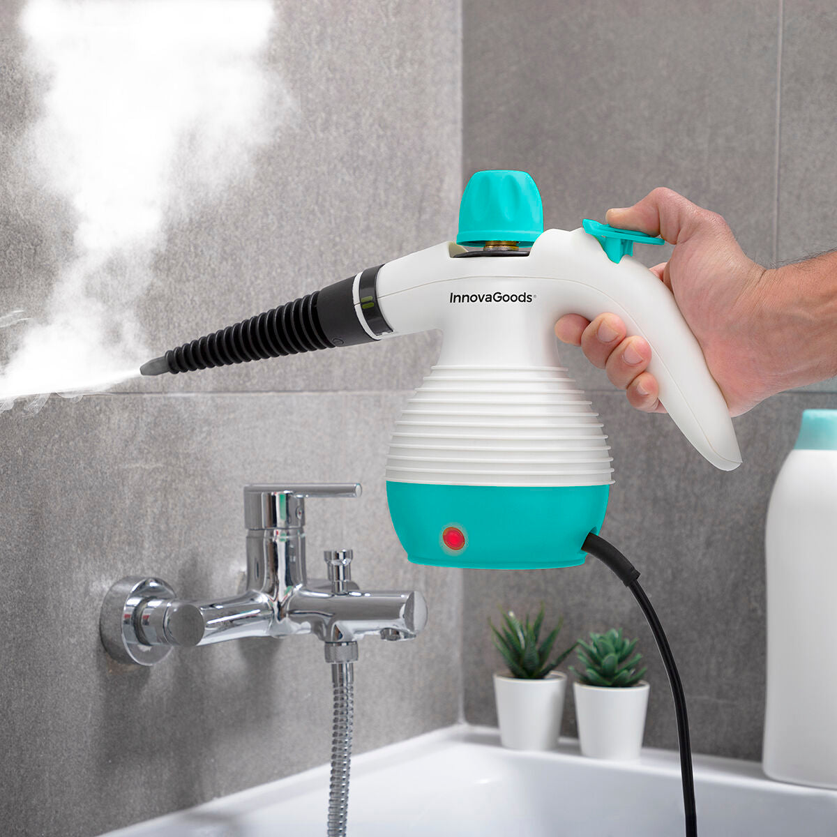 Pulitore a Vapore Portatile 9 in 1 Steany InnovaGoods