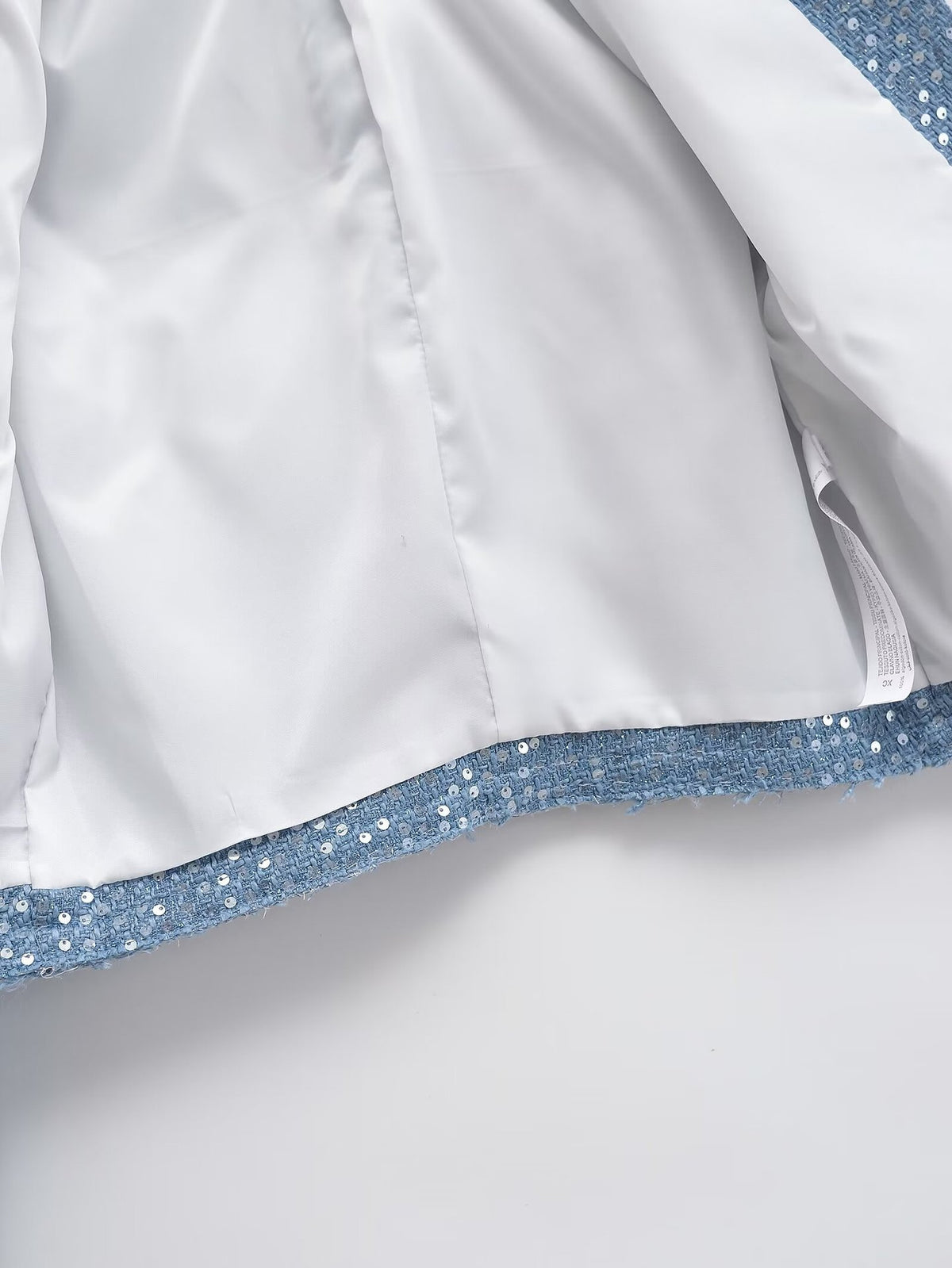BKQU eleganti giubbotti Bomber con paillettes moda donna maniche lunghe o-collo cappotti corti 2024 autunno inverno donna capispalla High Street