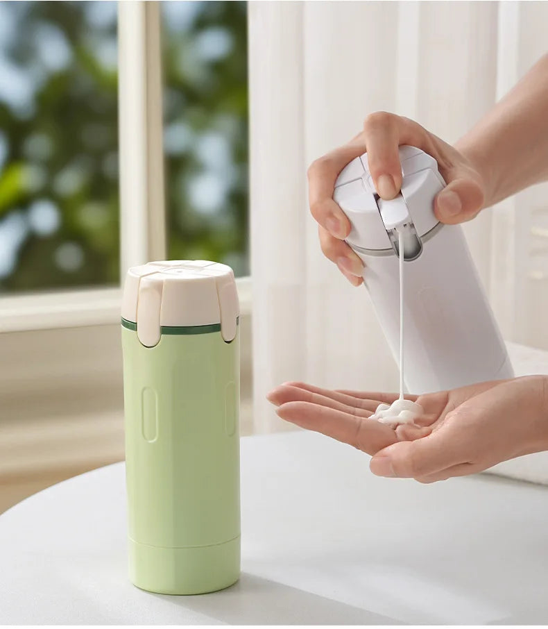 4 In 1 Travel Dispenser Portable Travel Bottles Leak Proof Leakproof Travel Container For Perfume Shampoo Conditioner Lotion