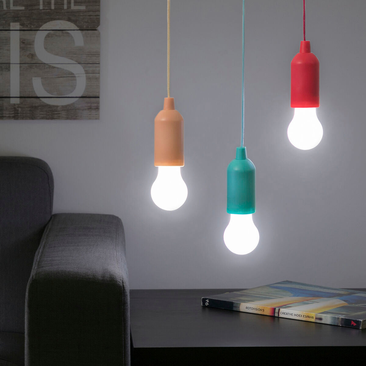 Lampadina LED a Tirante Bulby InnovaGoods