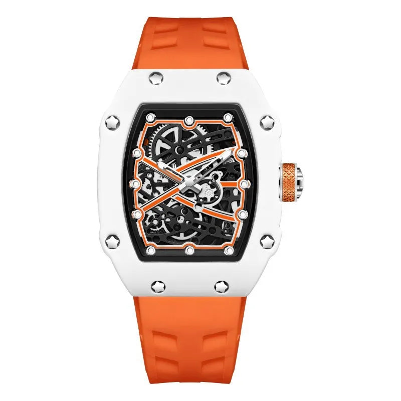 Nuovi Orologi al Quarzo da Uomo Ultra Sottili, Eleganti e Unici, Orologi di Marca a Forma di Botte, Stili Classici, Regalo di Tendenza