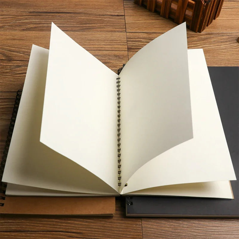 Sketchbook Spirale Kraft con Copertina Rigida