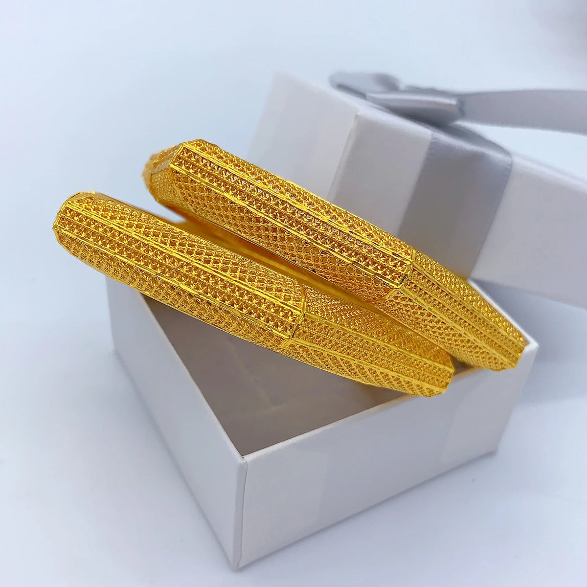 Bracciali da Sposa in Stile Arabo Color Oro 24k per Donne, Bracciale Geometrico di Dubai, Gioielli Africani Eritrei per Matrimoni, Regalo per Feste, Vendita all'Ingrosso