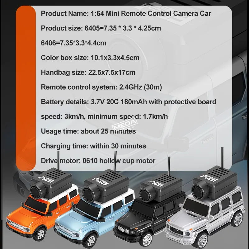 Auto RC WLtoys 6405/6406 con Tappeto Pista e Telecamera