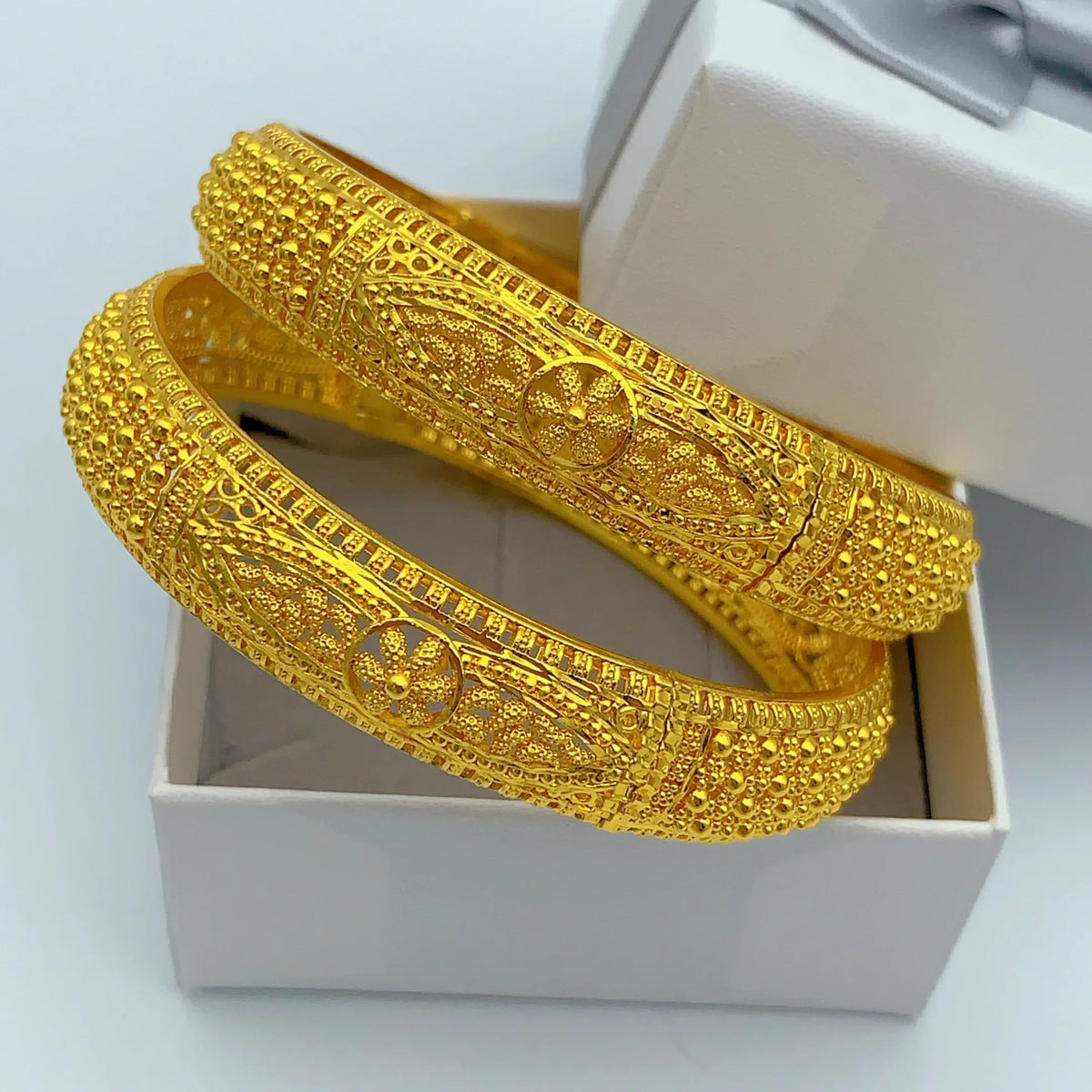 Bracciale di lusso in oro 24 carati di Dubai per donna, gioielli africani, bracciali indiani da matrimonio, bracciali cavi, regali per feste