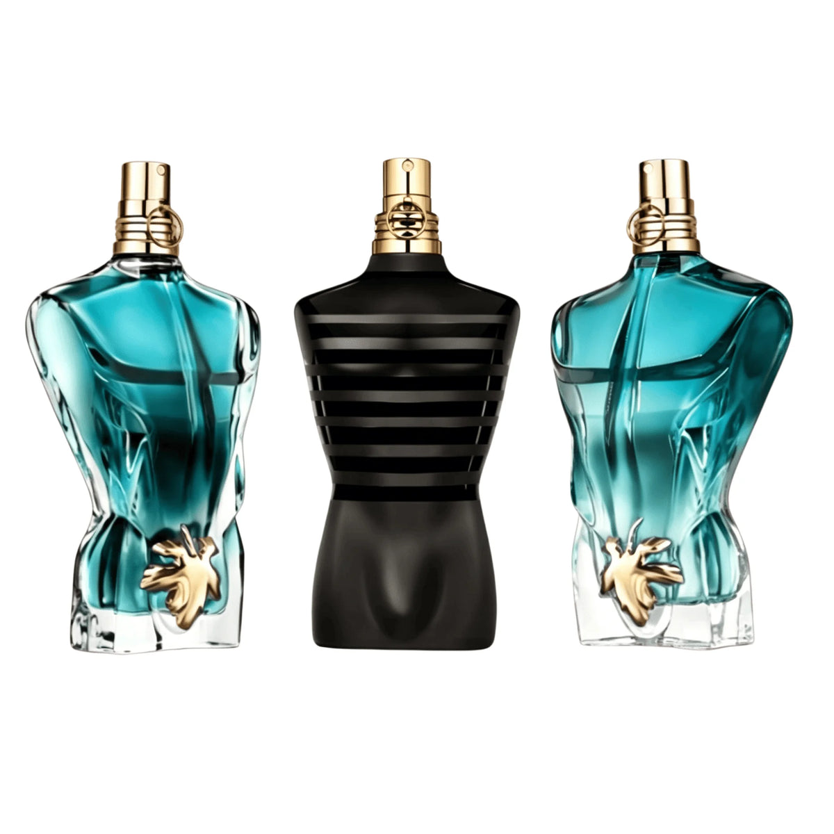 Collezione Completa Jean Paul Gaultier Le Male per Uomo |   Le Male Original / Elixir / Le Parfum Intense / Le Beau Paradise Garden Linea Completa |   Colonia legnosa, ambrata e alla lavanda a lunga durata, profumo di lusso,