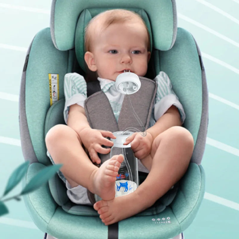 240ML 3M+ Hands-Free PP Baby Bottles,Milk Storage Bottle,Pacifier,Multi-Function Anti-Drop Gravity Ball Feeding Bottle, Bpa Free