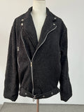 Cappotto blazer autunno inverno Giacca corta da abito corta con design nappa brillante di fascia alta Giacca bella stile coreano allentata estetica