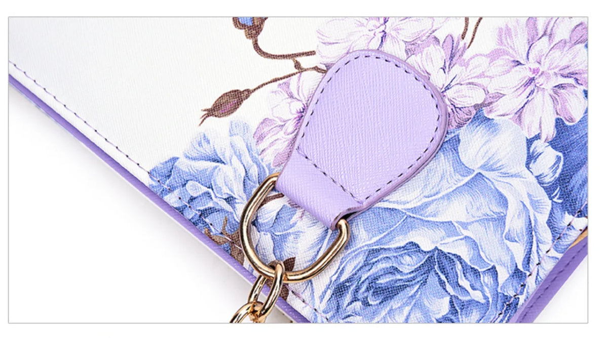 Nuove Borse da Donna con Stampa Floreale, Eleganti Borse a Tracolla alla Moda, Borse Casual Quotidiane in Pelle PU per Signore
