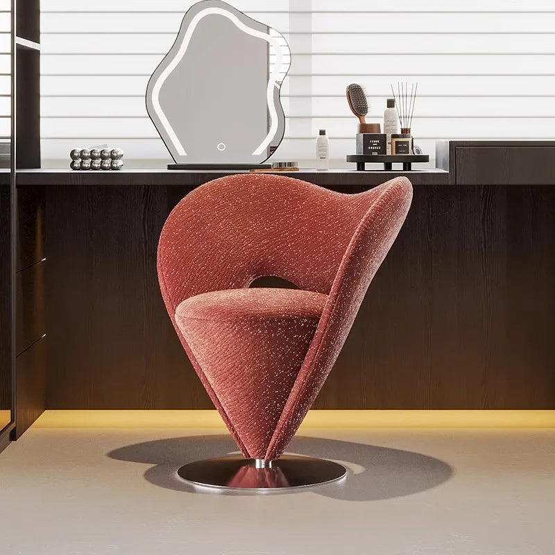 Single sofa chair, starry sky makeup stool dresser chair