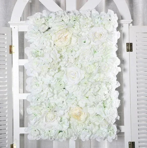 40X60CM Creative Artificial flower rose Flower wall wedding Artificial plants Background wall Christmas silk Modern decoration