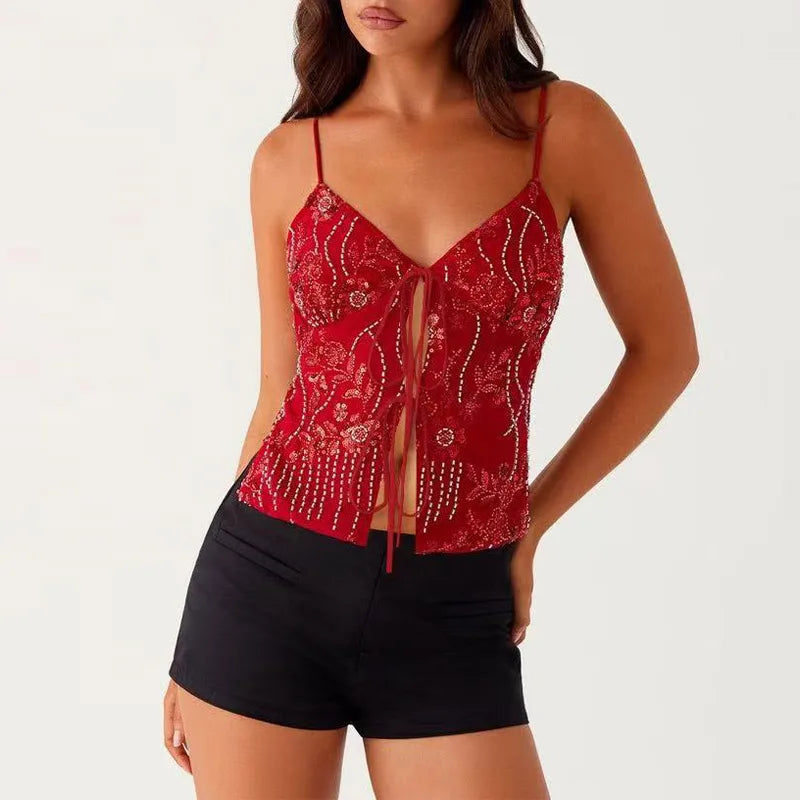 Piuma Paillettes Partywear Mini Abiti da donna Elegante maglia trasparente con paillettes Abito femminile a maniche lunghe 2024 New Club Abiti da sera