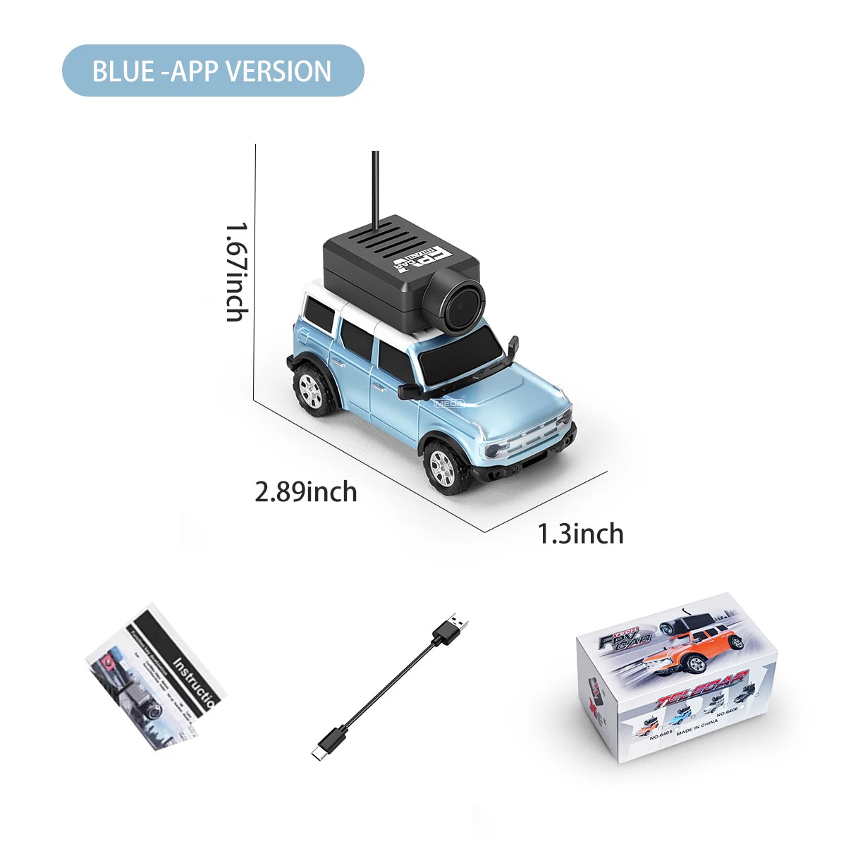 Auto RC WLtoys 6405/6406 con Tappeto Pista e Telecamera