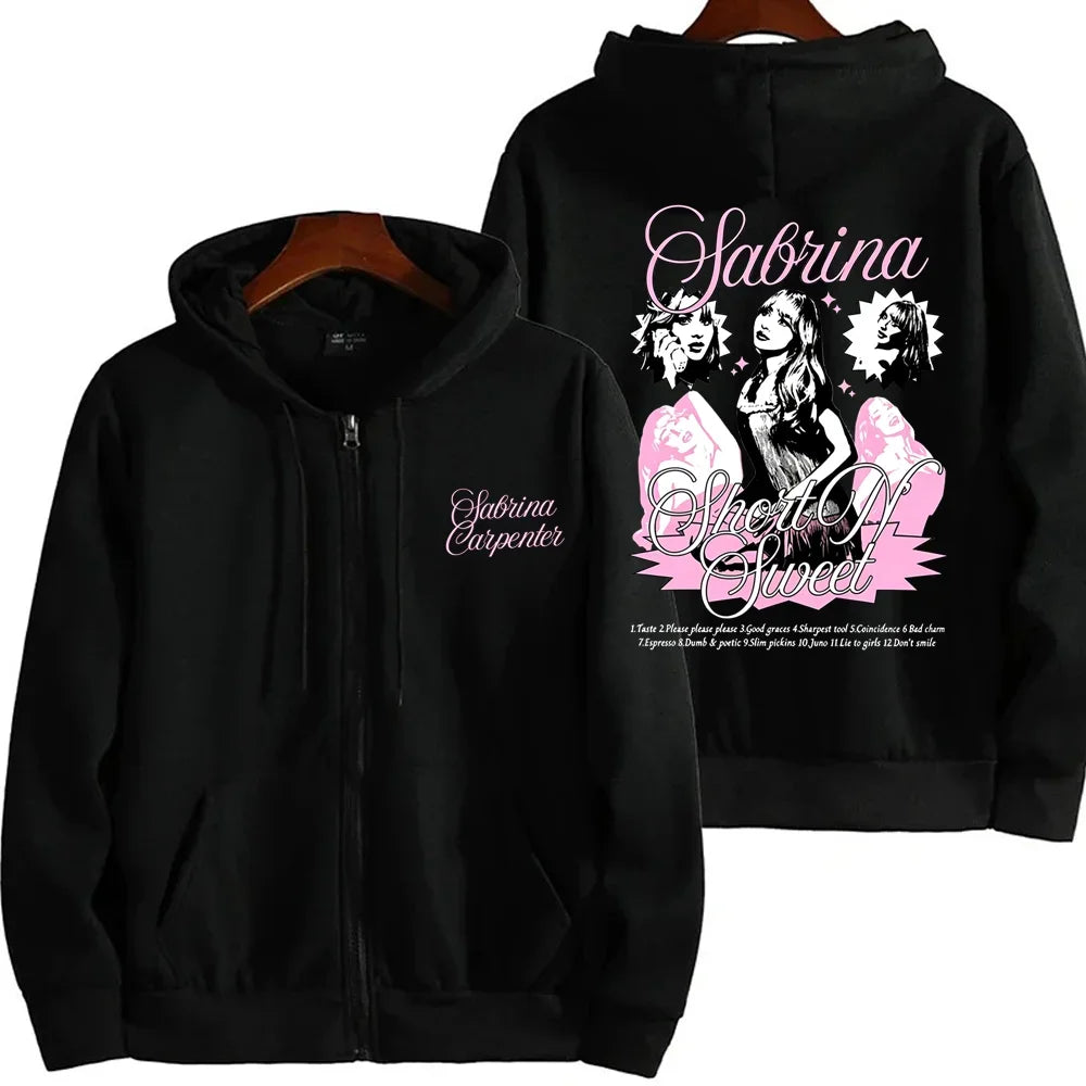 Felpa con Cappuccio e Zip da Donna, Rosa Vintage con Grafica Figurativa, Stampa Artistica Retrò, Maniche Lunghe, Vestibilità Ampia, Abbigliamento Casual Streetwear