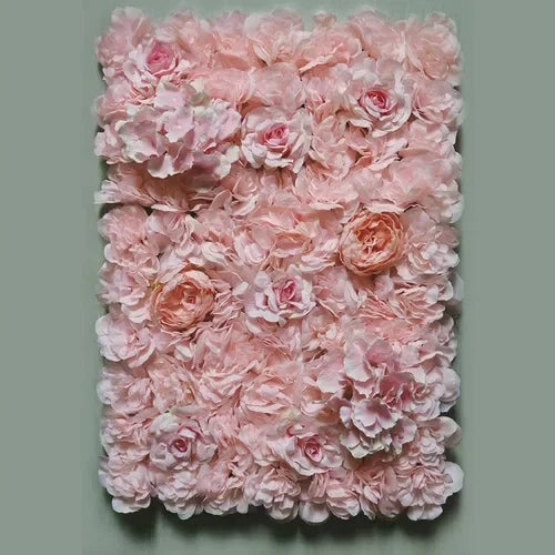 40X60CM Creative Artificial flower rose Flower wall wedding Artificial plants Background wall Christmas silk Modern decoration