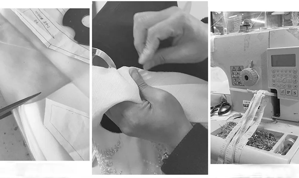 Abiti da sera da donna con diamanti di lusso che bordano cristalli Abito da cerimonia nuziale Abito da ballo formale senza maniche Abiti personalizzati